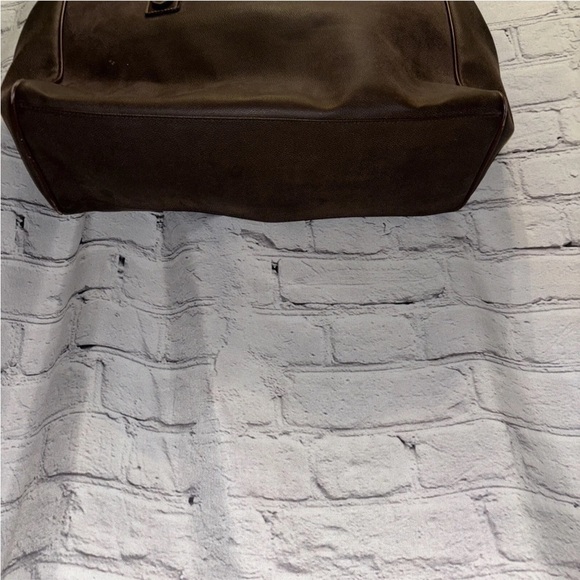 Liz Claiborne Leather Laptop Bag With Two Spacious Compartments Sophisticated - Picture 4 of 6